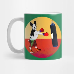 Black and White Dog Mug